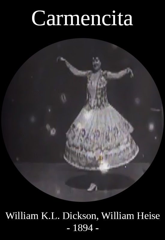Carmencita (1894) with English Subtitles on DVD on DVD