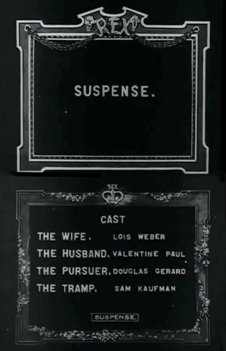 Suspense (1913) starring Lois Weber on DVD on DVD