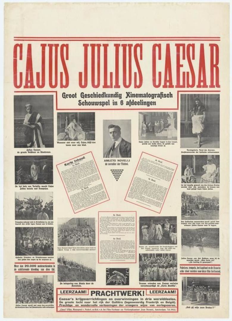 Julius Caesar (1914) with English Subtitles on DVD on DVD