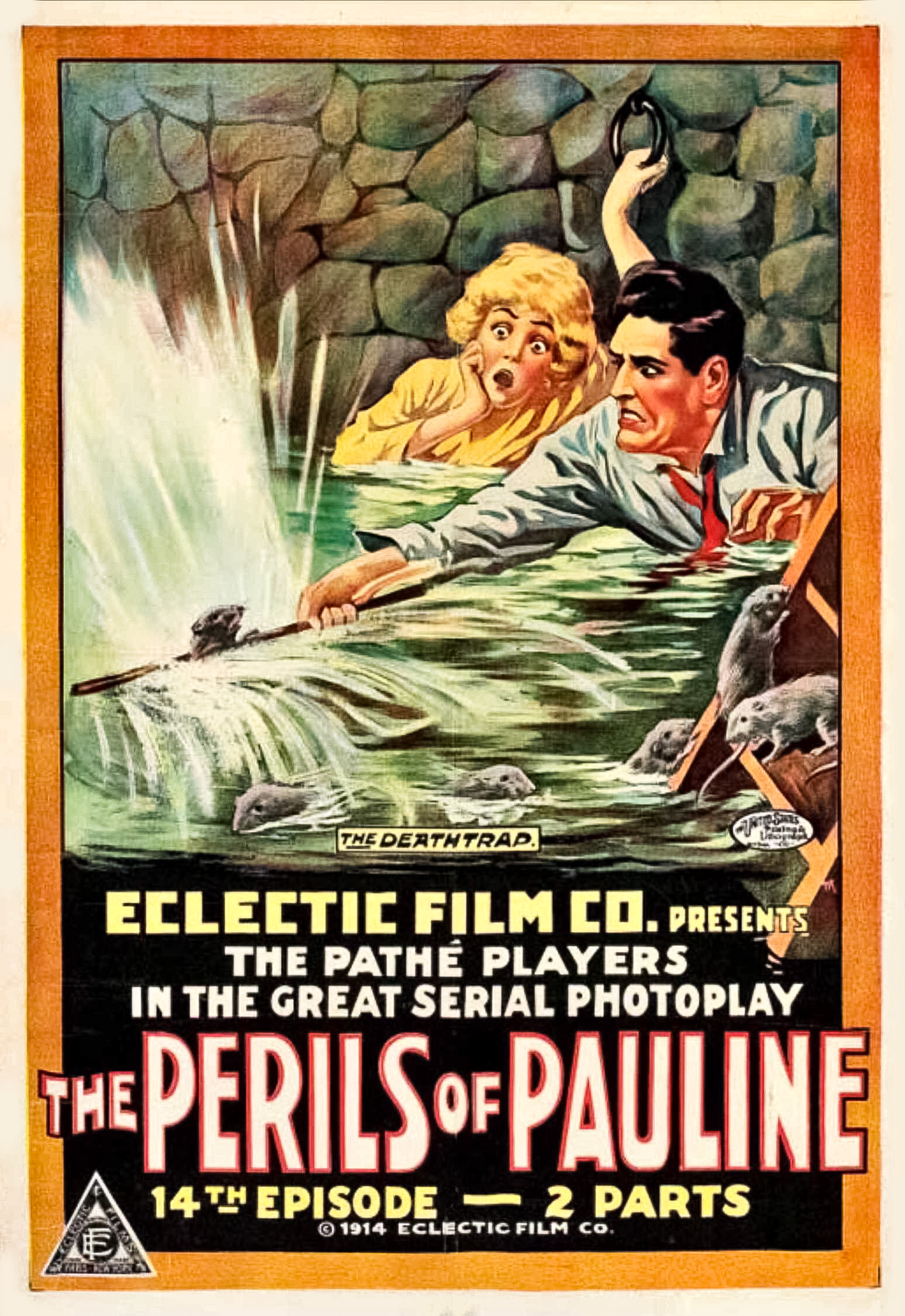 The Perils of Pauline (1914) starring Pearl White on DVD on DVD