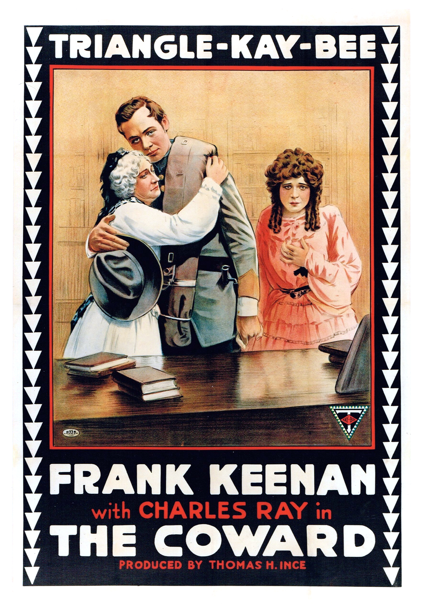 The Coward (1915) starring Frank Keenan on DVD on DVD