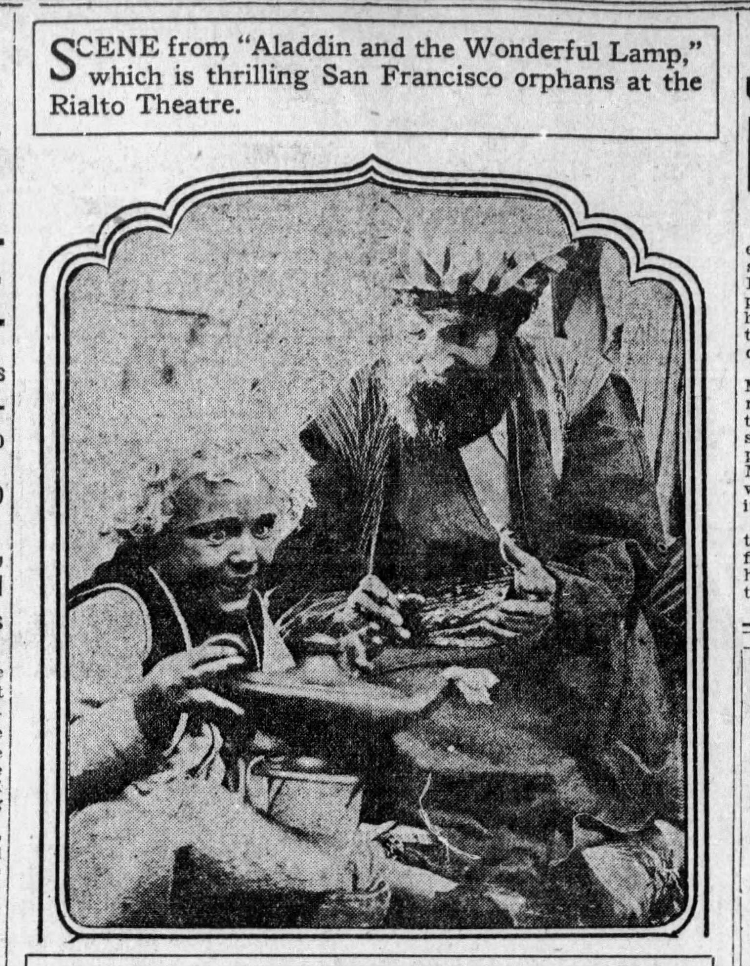 Aladdin and the Wonderful Lamp (1917) Screenshot 4