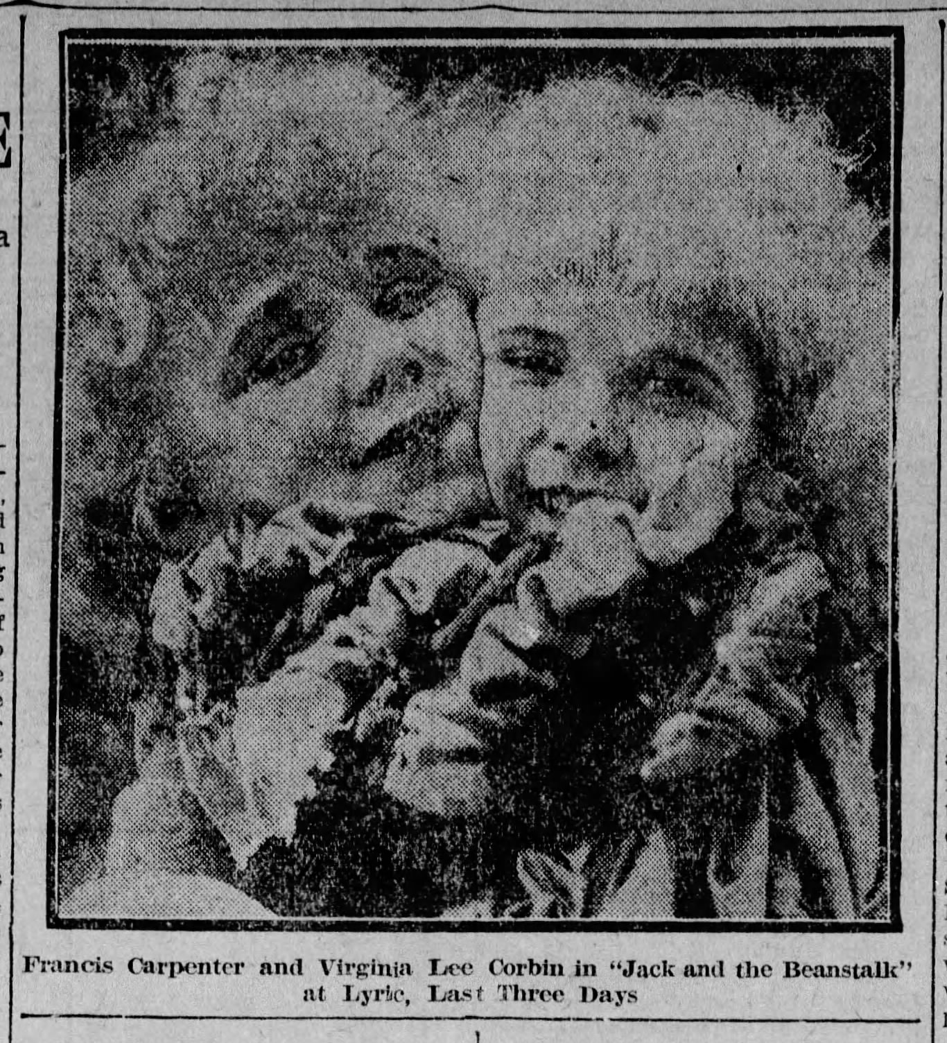 Jack and the Beanstalk (1917) Screenshot 1