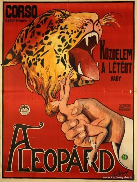A leopárd (1918) with English Subtitles on DVD on DVD