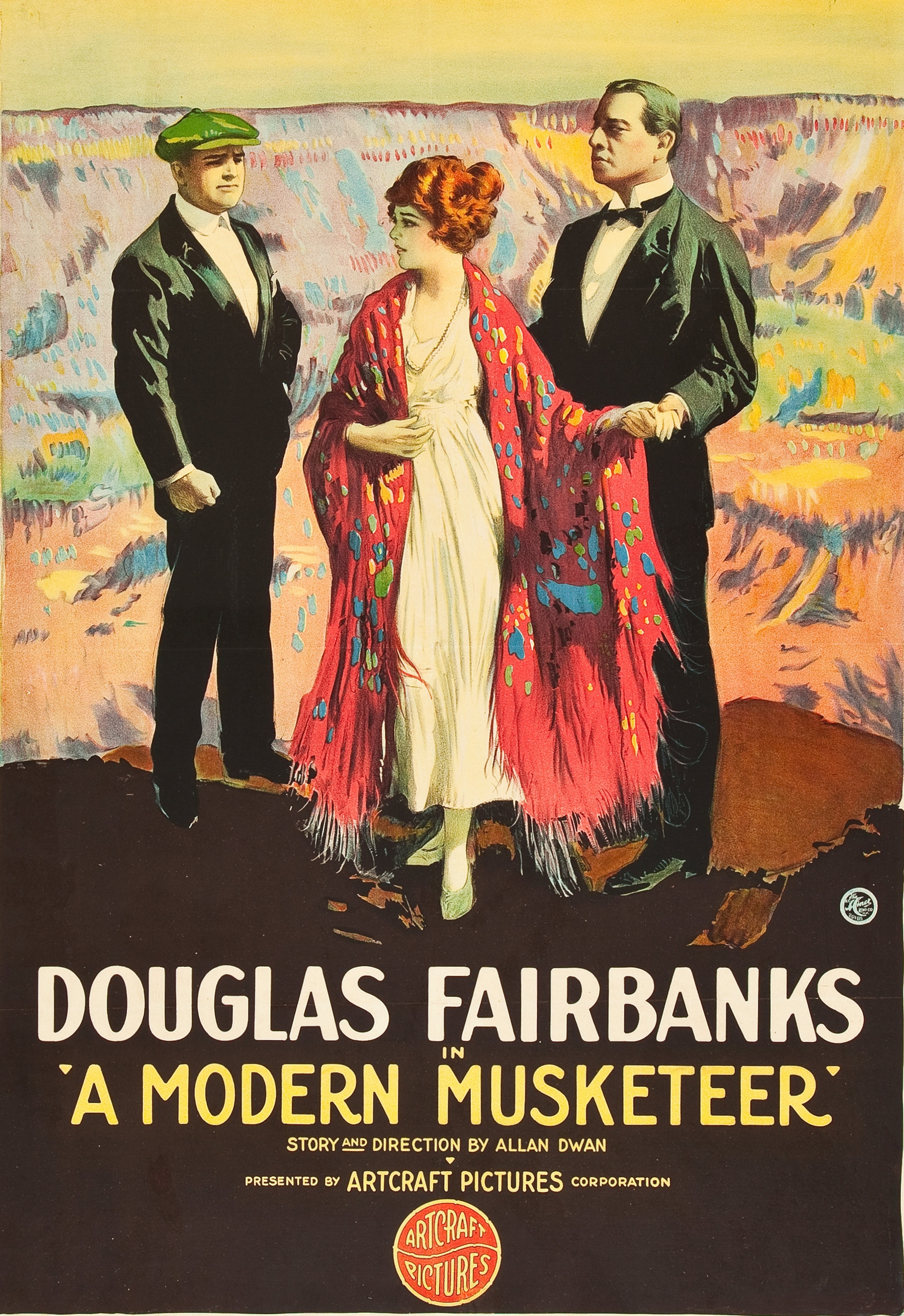 A Modern Musketeer (1917) with English Subtitles on DVD on DVD