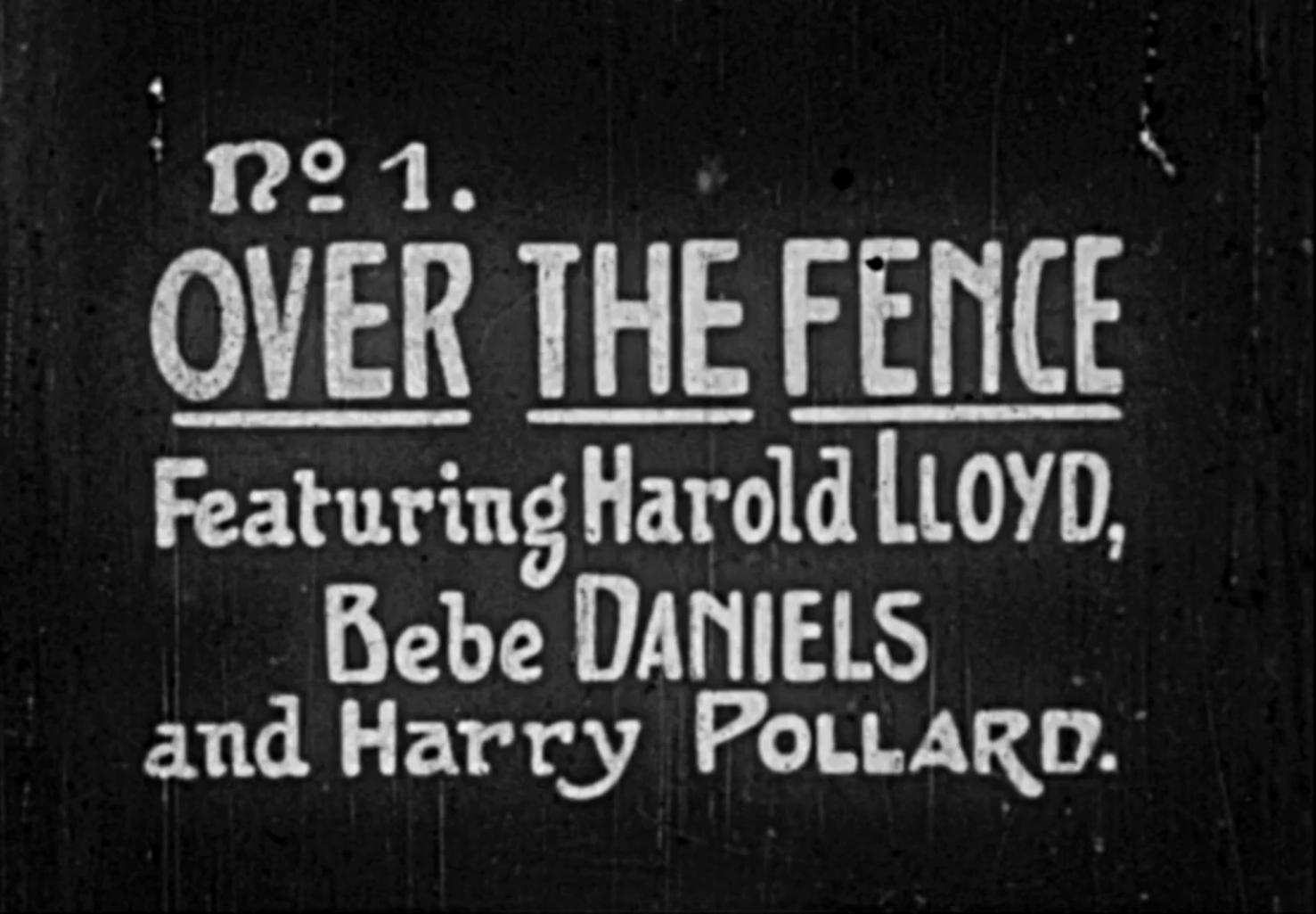 Over the Fence (1917) Screenshot 3