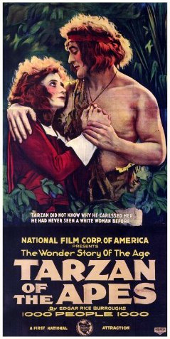 Tarzan of the Apes (1918) Screenshot 1 