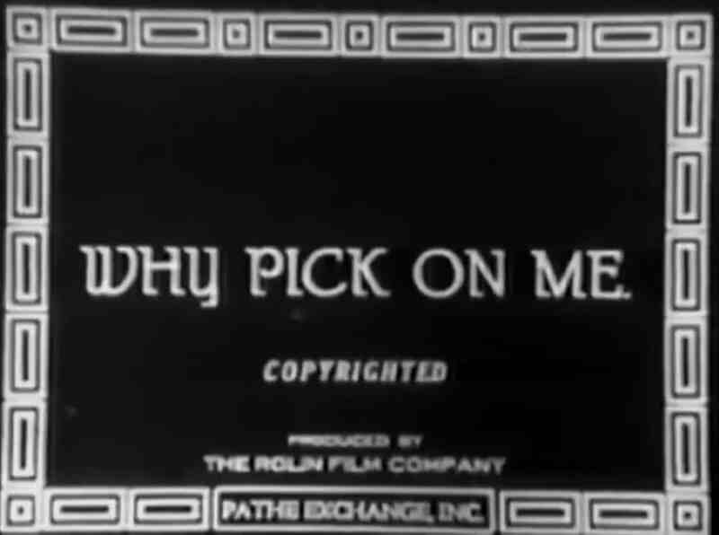 Why Pick on Me? (1918) Screenshot 2