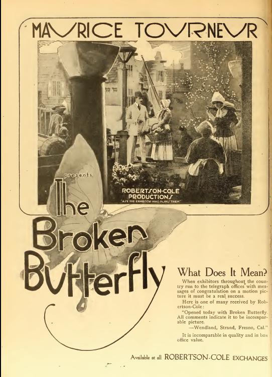 The Broken Butterfly (1919) Screenshot 2 