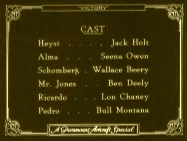 Victory (1919) Screenshot 3