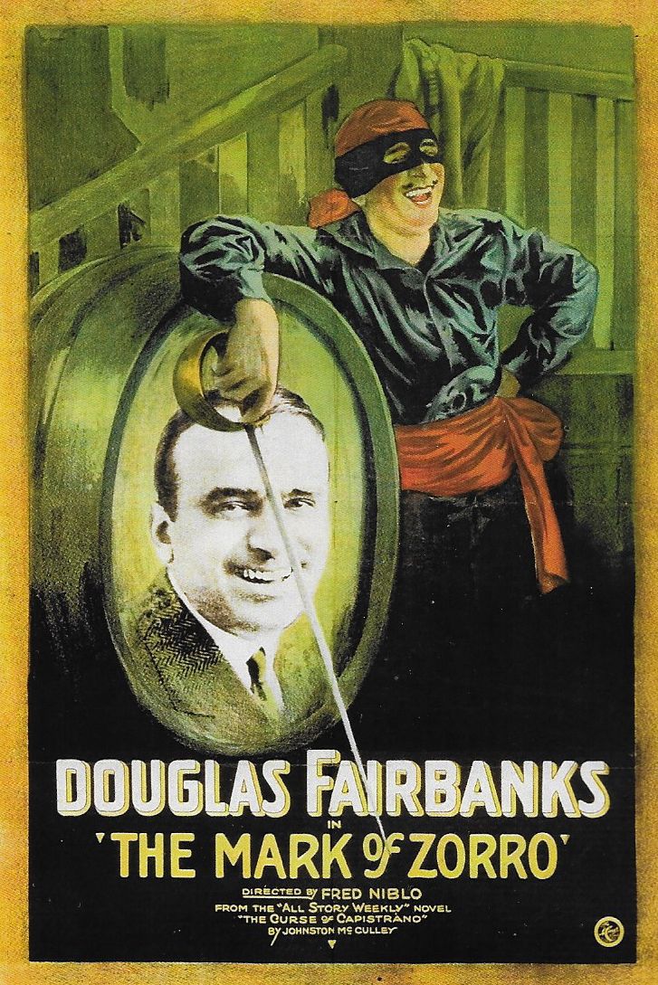 The Mark of Zorro (1920) with English Subtitles on DVD on DVD