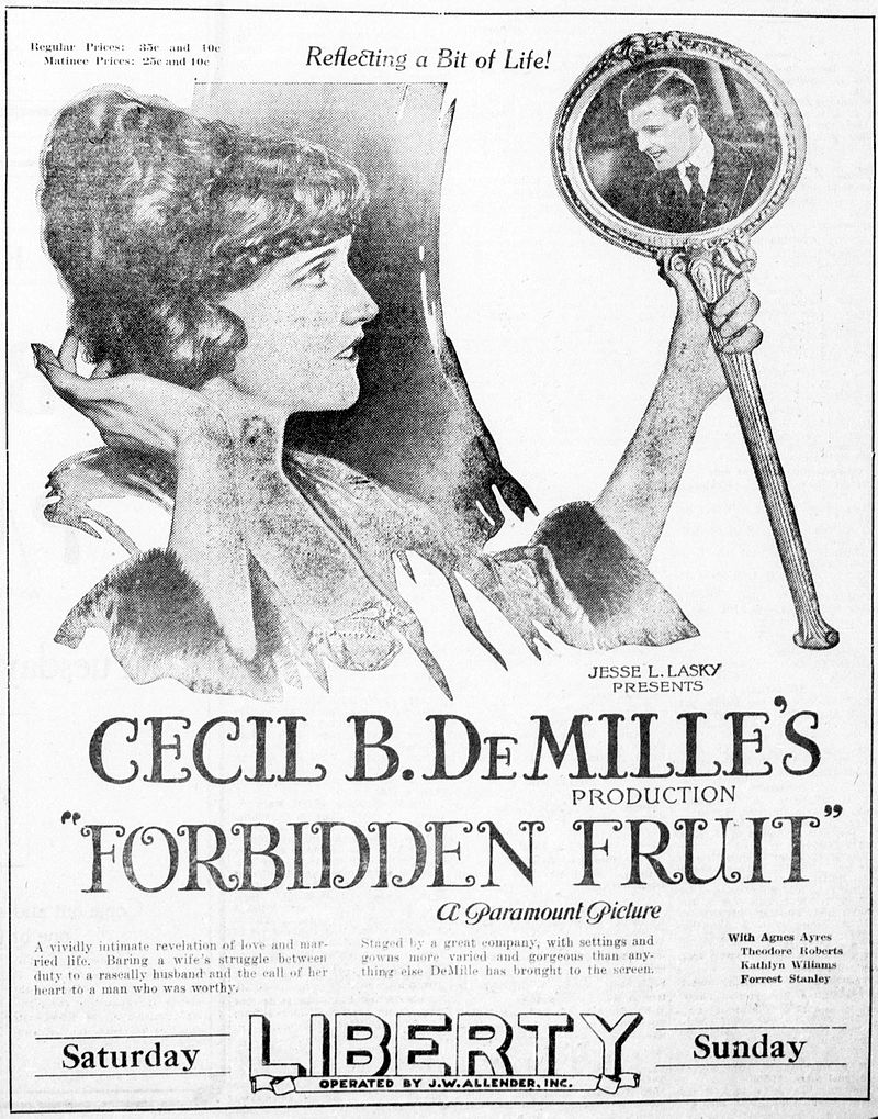 Forbidden Fruit (1921) Screenshot 4
