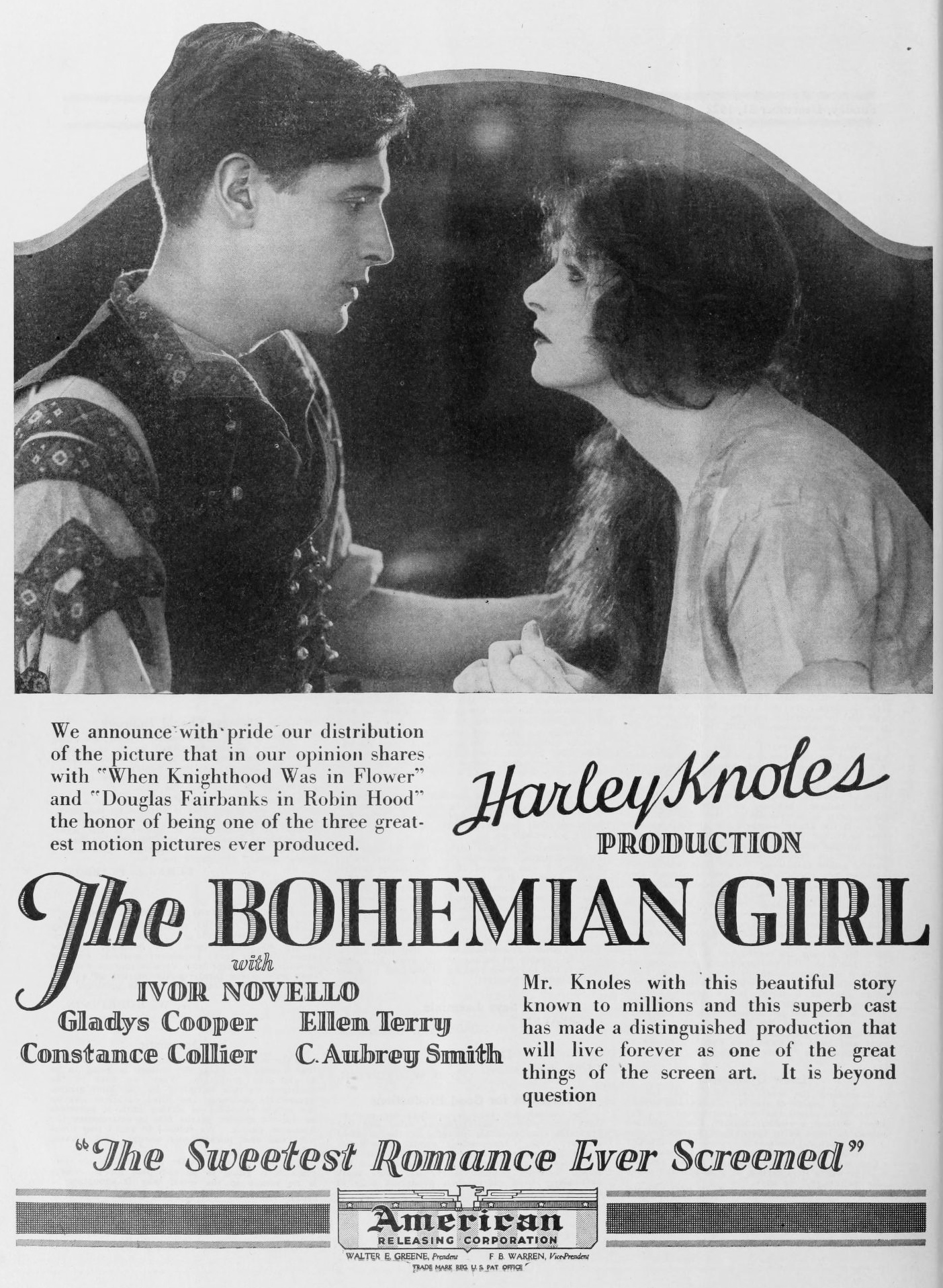 The Bohemian Girl (1922) Screenshot 3