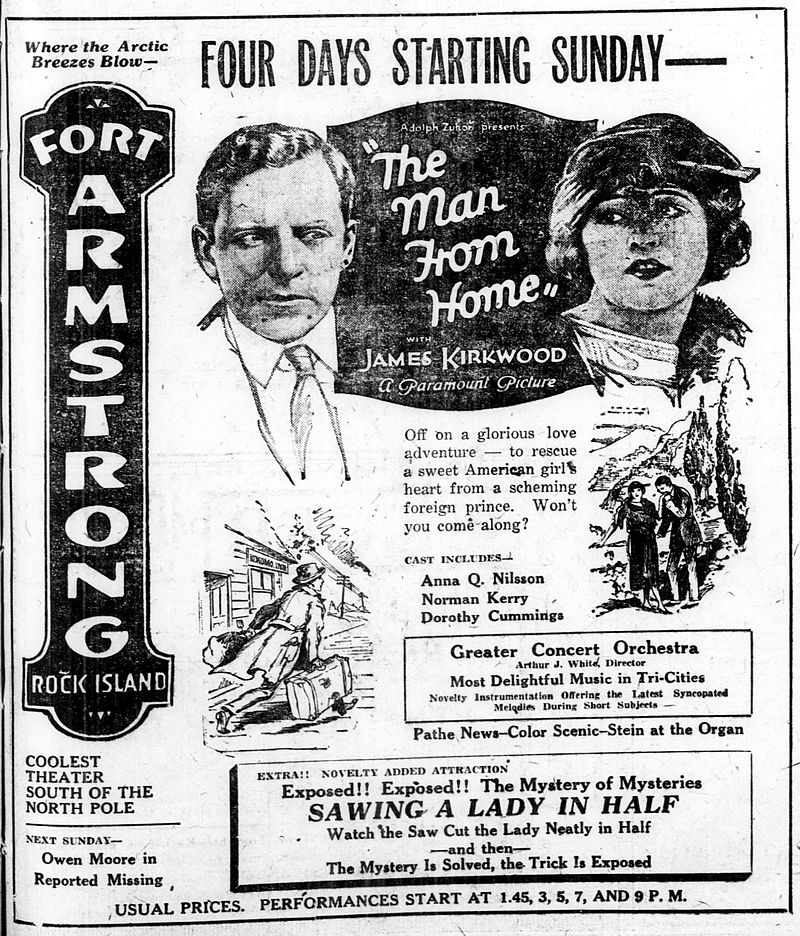The Man from Home (1922) Screenshot 4