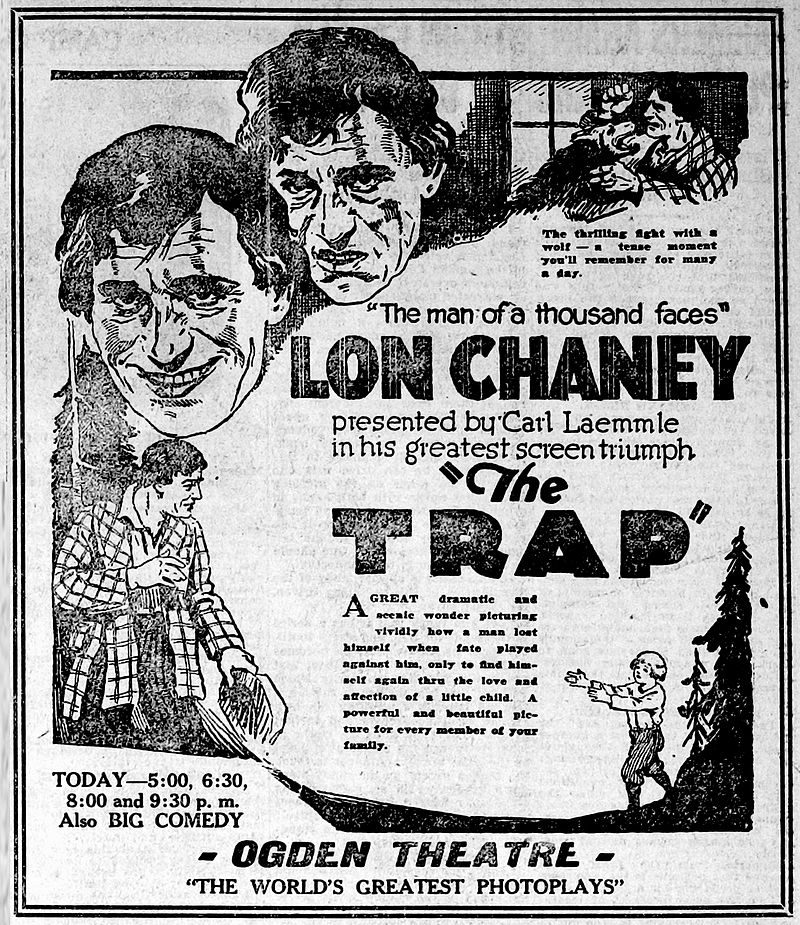 The Trap (1922) starring Lon Chaney on DVD on DVD