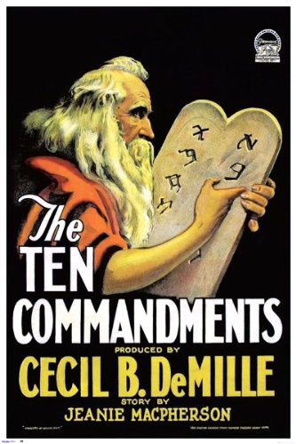 The Ten Commandments (1923) starring Theodore Roberts on DVD on DVD