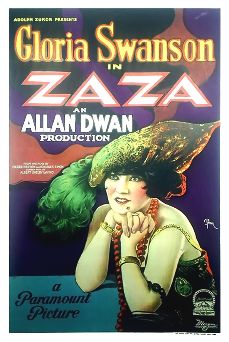 Zaza (1923) starring Gloria Swanson on DVD on DVD