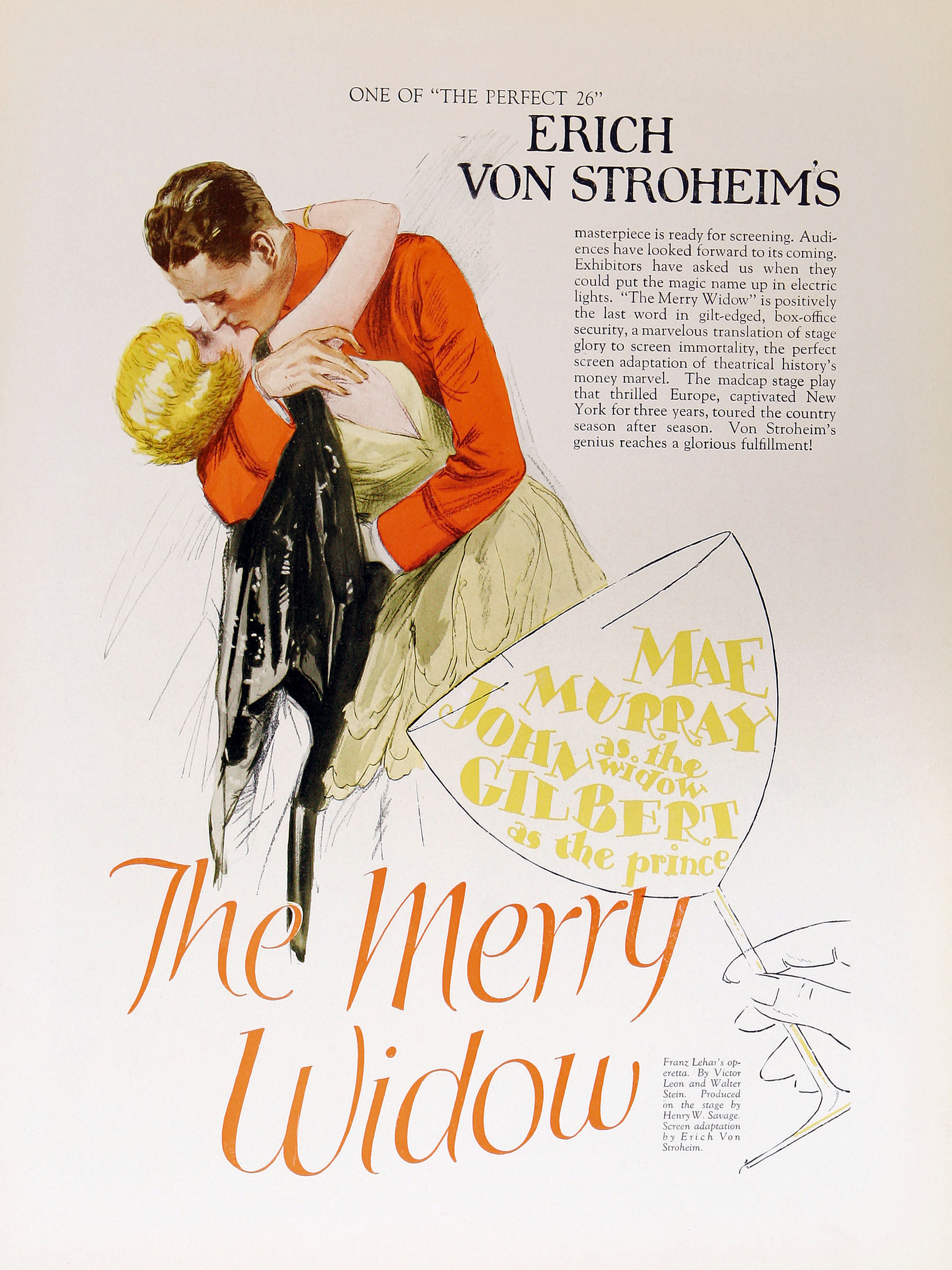 The Merry Widow (1925) with English Subtitles on DVD on DVD