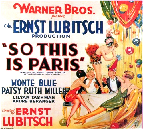 So This Is Paris (1926) Screenshot 1 