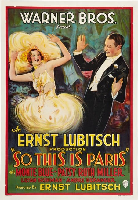 So This Is Paris (1926) starring Monte Blue on DVD on DVD