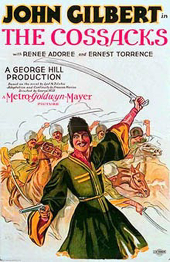The Cossacks (1928) starring John Gilbert on DVD on DVD