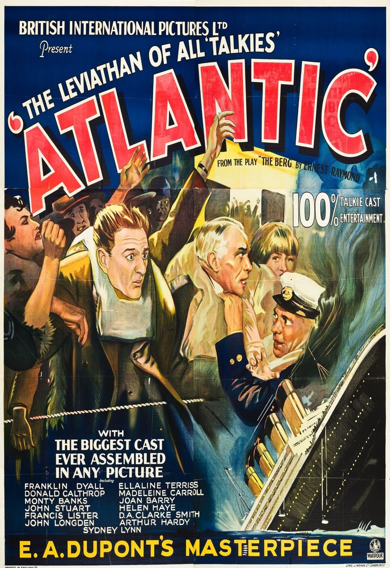 Atlantic (1929) starring Franklin Dyall on DVD on DVD