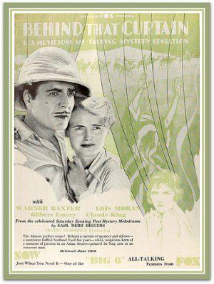 Behind That Curtain (1929) Screenshot 3 