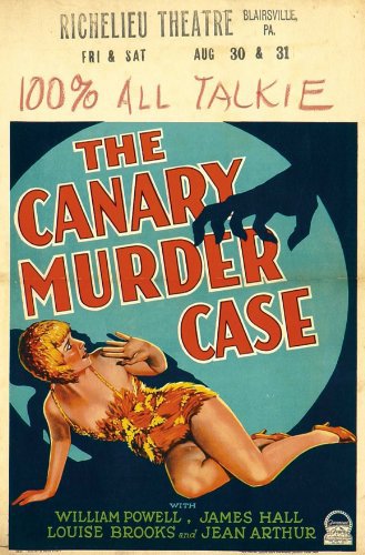 The Canary Murder Case (1929) Screenshot 2