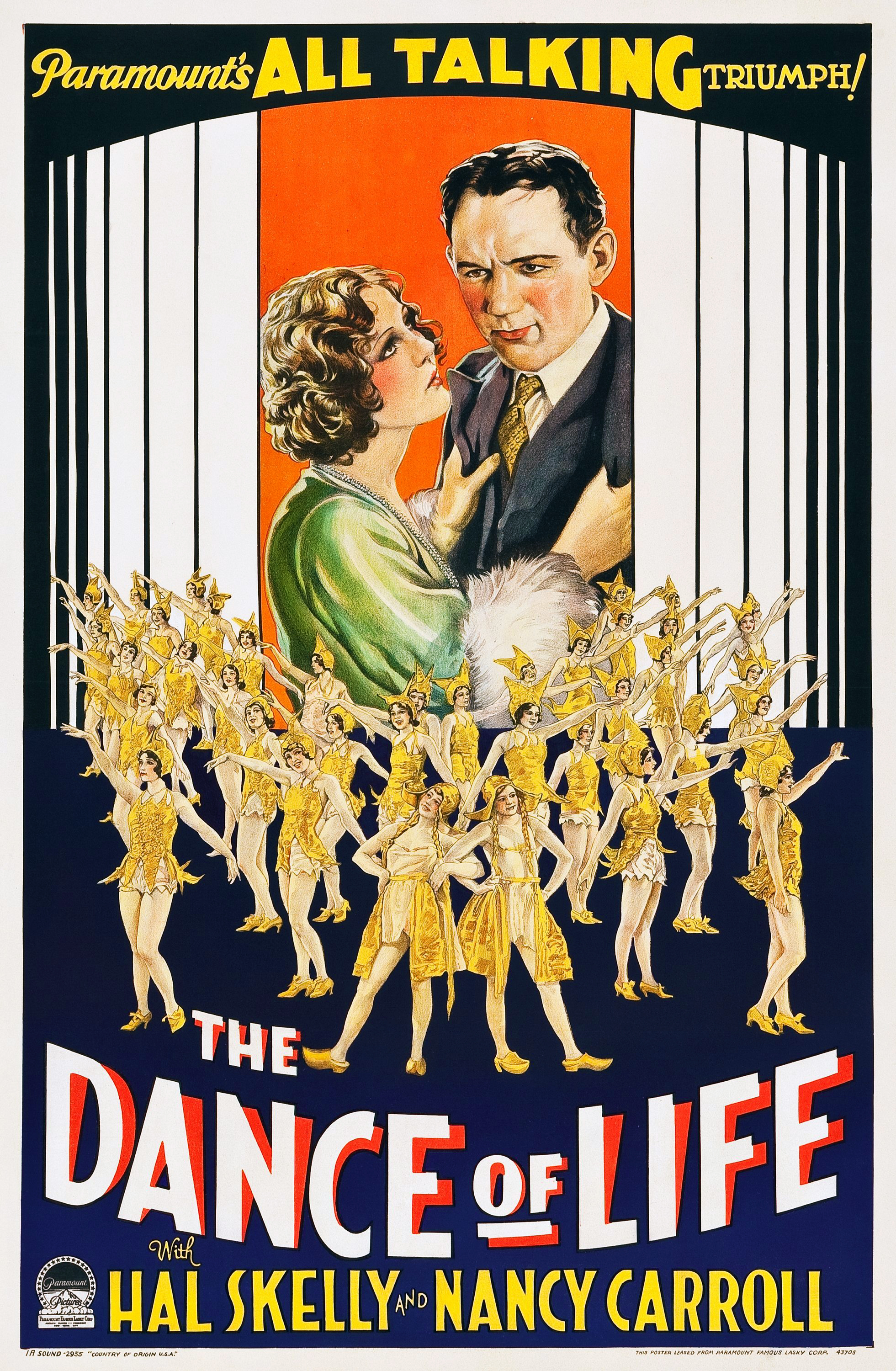 The Dance of Life (1929) starring Hal Skelly on DVD on DVD