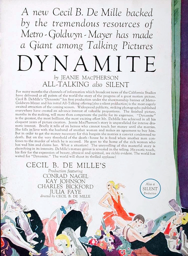 Dynamite (1929) Screenshot 1 
