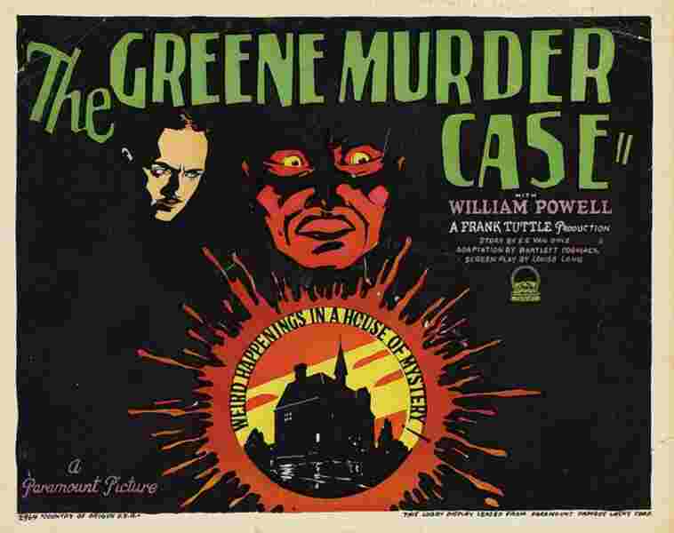The Greene Murder Case (1929) Screenshot 4