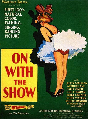On with the Show! (1929) with English Subtitles on DVD on DVD