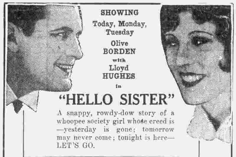 Hello Sister (1930) Screenshot 5