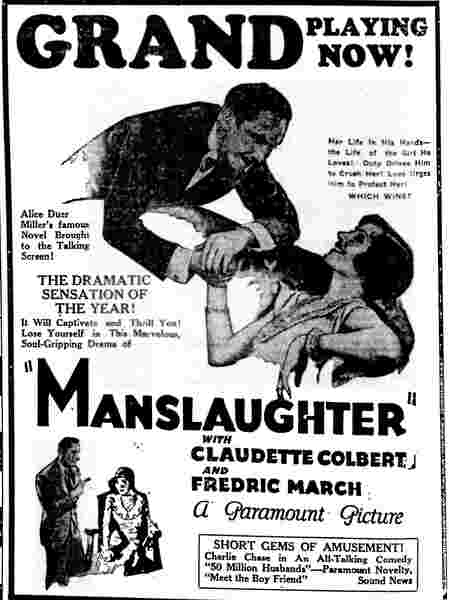 Manslaughter (1930) Screenshot 4