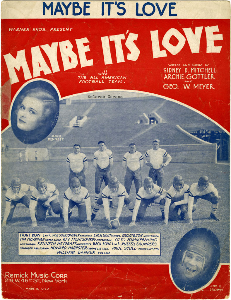 Maybe It's Love (1930) starring Joan Bennett on DVD on DVD