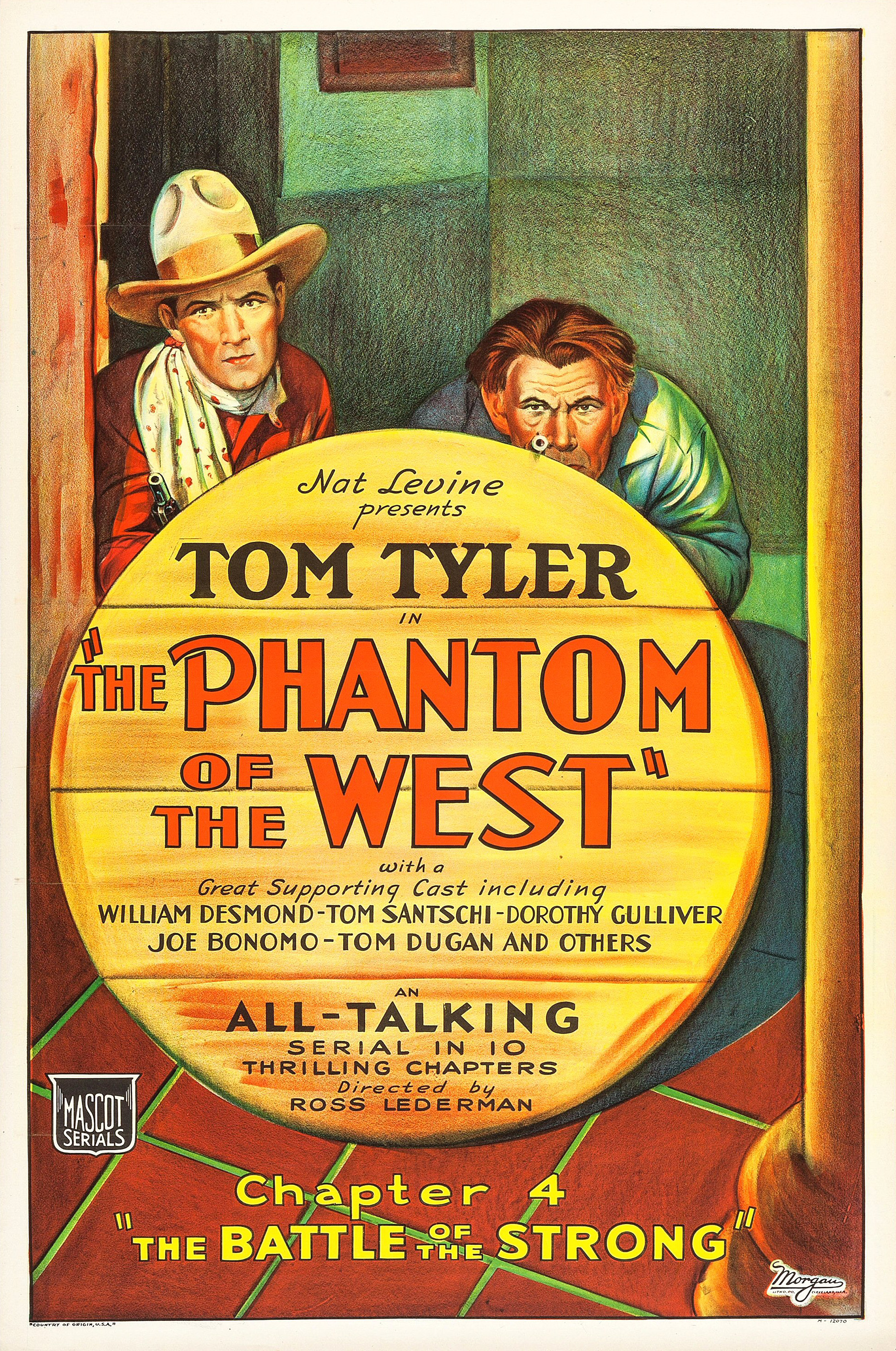 The Phantom of the West (1931) starring Tom Tyler on DVD on DVD