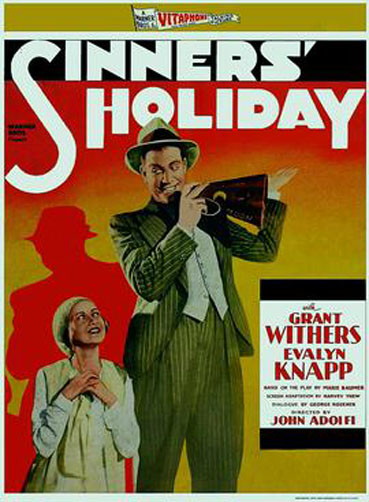 Sinners' Holiday (1930) Screenshot 4