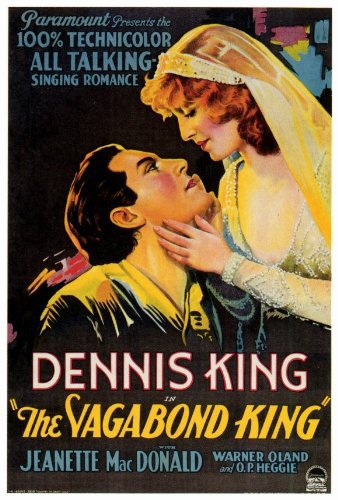 The Vagabond King (1930) starring Dennis King on DVD on DVD
