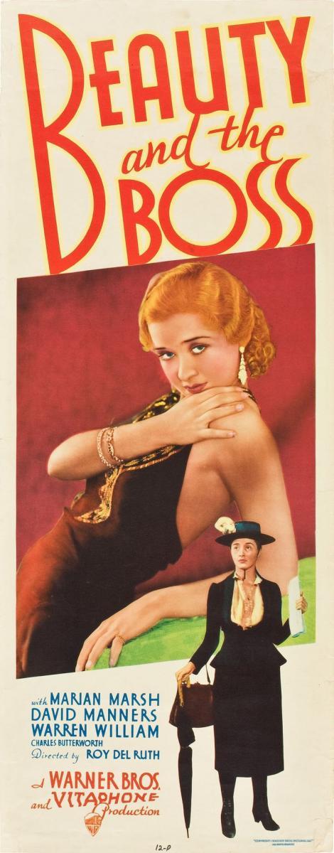 Beauty and the Boss (1932) starring Marian Marsh on DVD on DVD