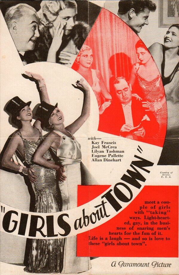 Girls About Town (1931) starring Kay Francis on DVD on DVD