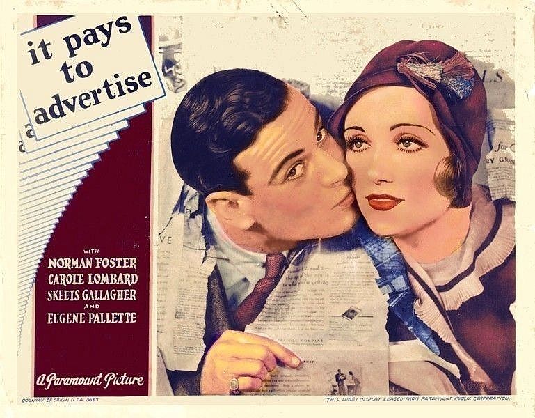 It Pays to Advertise (1931) Screenshot 1 