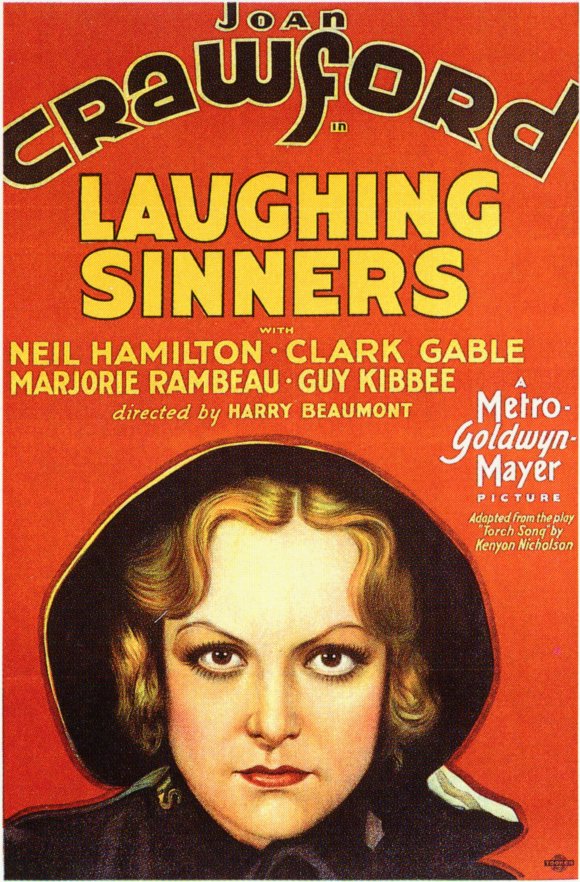 Laughing Sinners (1931) with English Subtitles on DVD on DVD