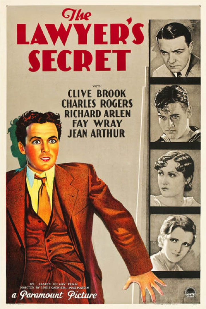 The Lawyer's Secret (1931) starring Clive Brook on DVD on DVD