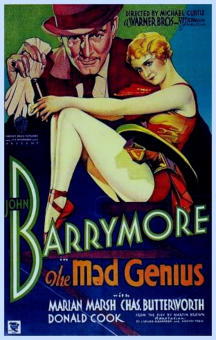 The Mad Genius (1931) starring John Barrymore on DVD on DVD