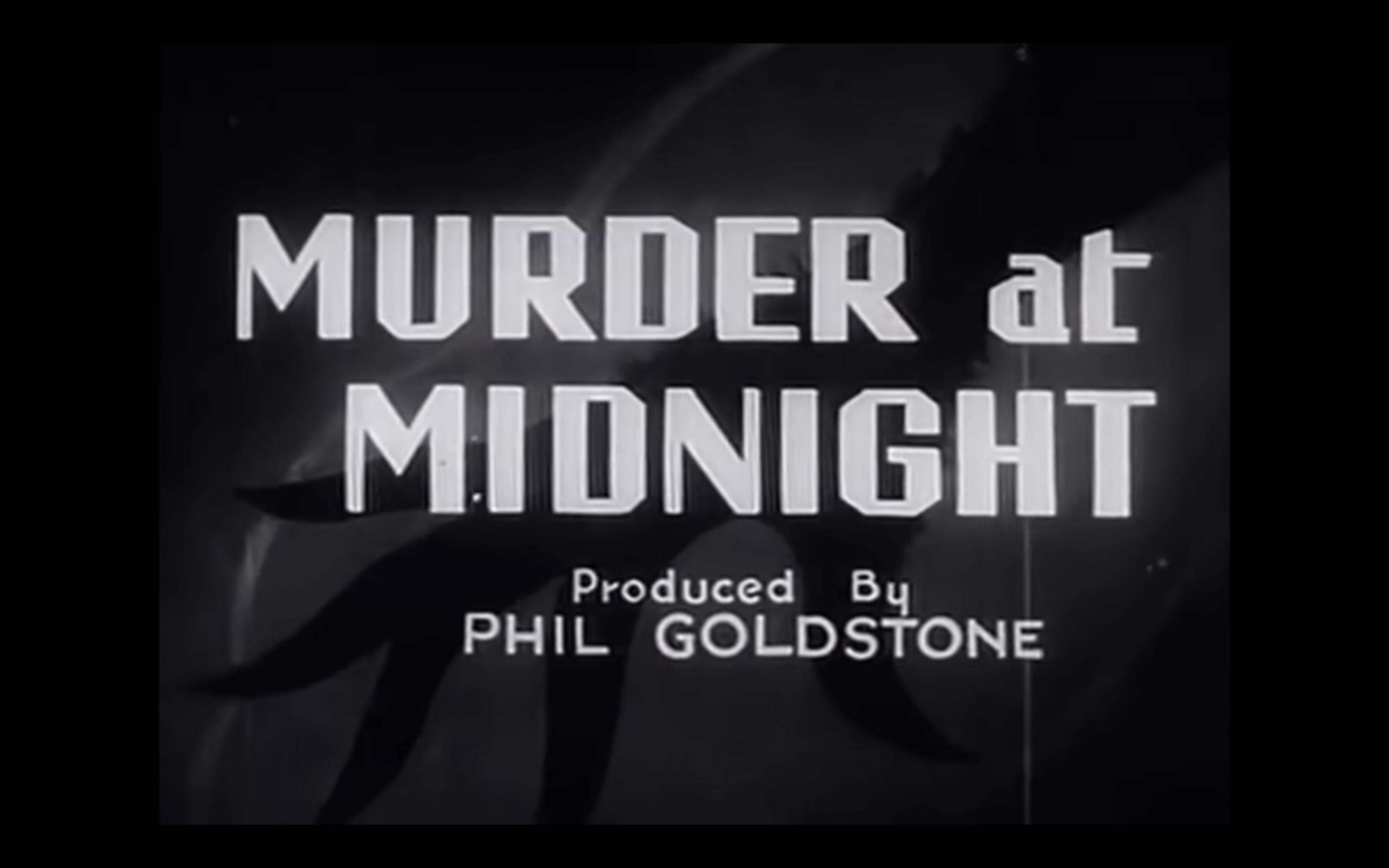 Murder at Midnight (1931) Screenshot 1