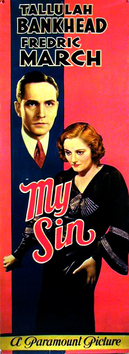 My Sin (1931) starring Tallulah Bankhead on DVD on DVD