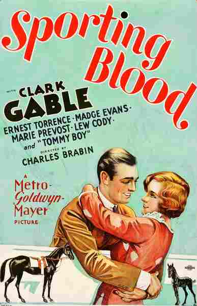 Sporting Blood (1931) starring Clark Gable on DVD on DVD