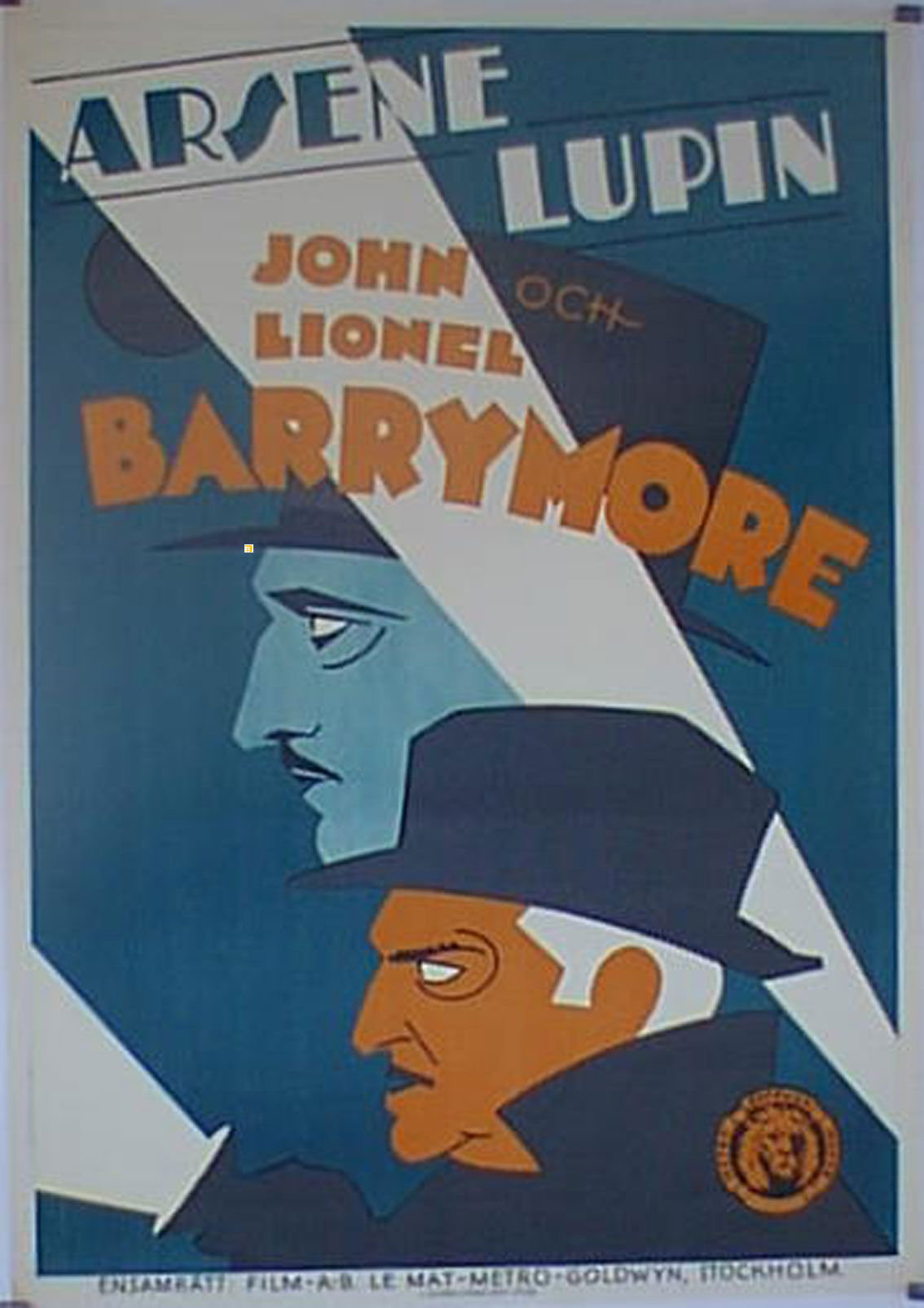 Arsène Lupin (1932) starring John Barrymore on DVD on DVD