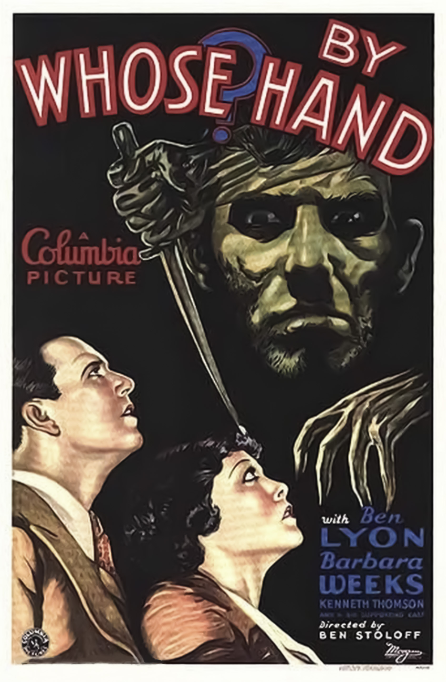 By Whose Hand? (1932) with English Subtitles on DVD on DVD