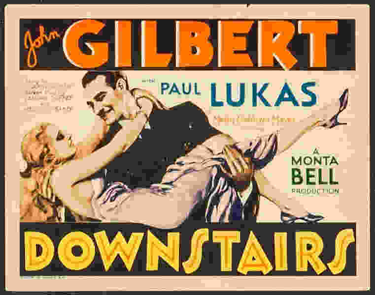 Downstairs (1932) starring John Gilbert on DVD on DVD